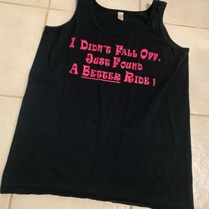 Biker tank top, Funny saying!